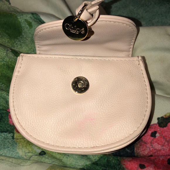 CHLOE small change purse in very light pink - Picture 6 of 6